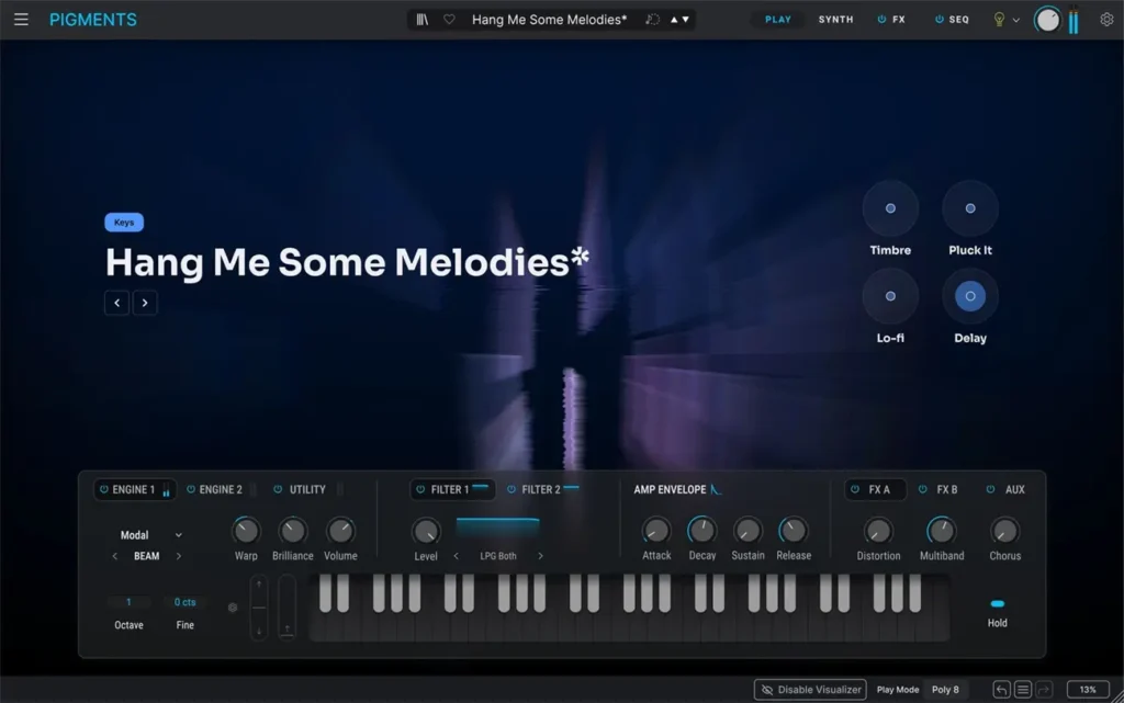 Arturia – Pigments 7 Torrent v7.0.0 STANDALONE, VSTi, VST3i, AAX, AU x64 [Win, Mac]